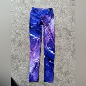 Goldsheep purple yoga leggings small